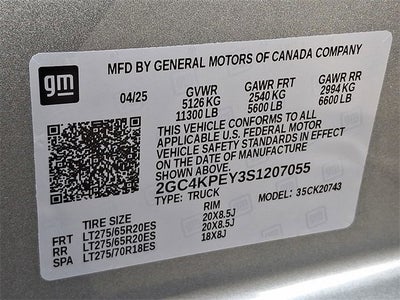 2025 Chevrolet Silverado 2500 HD LTZ