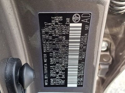 2018 Toyota Corolla L