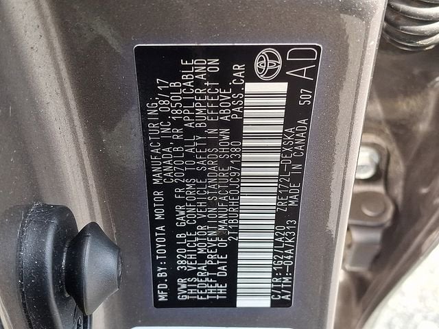 2018 Toyota Corolla L