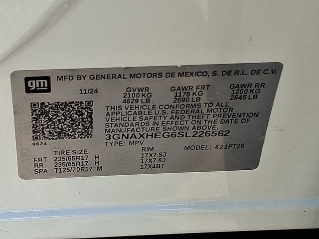 2025 Chevrolet Equinox LT