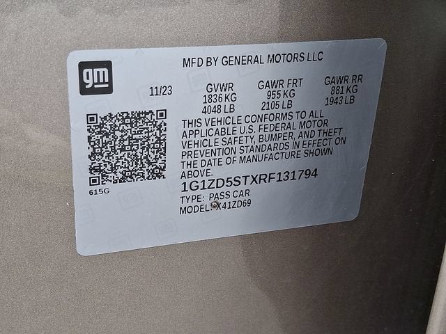 2024 Chevrolet Malibu 1LT