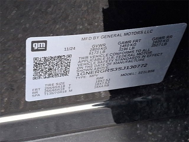 2025 Chevrolet Traverse LT