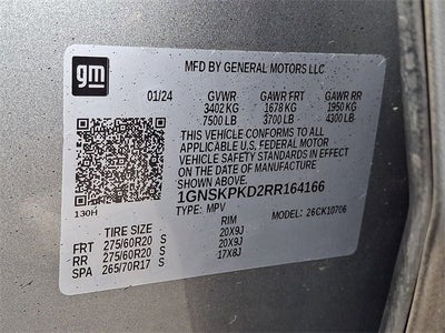 2024 Chevrolet Tahoe Z71