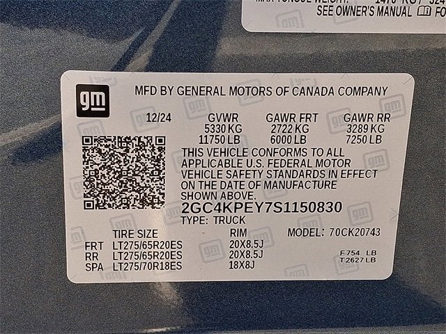 2025 Chevrolet Silverado 2500 HD LTZ