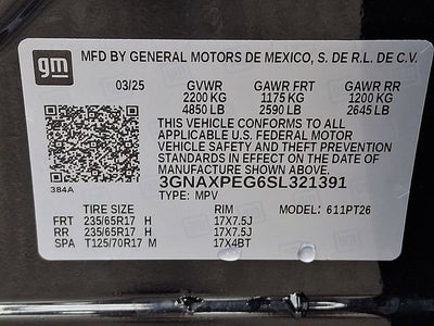 2025 Chevrolet Equinox LT