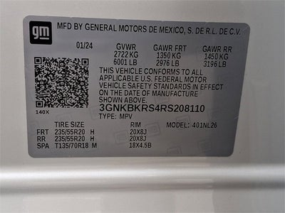 2024 Chevrolet Blazer RS