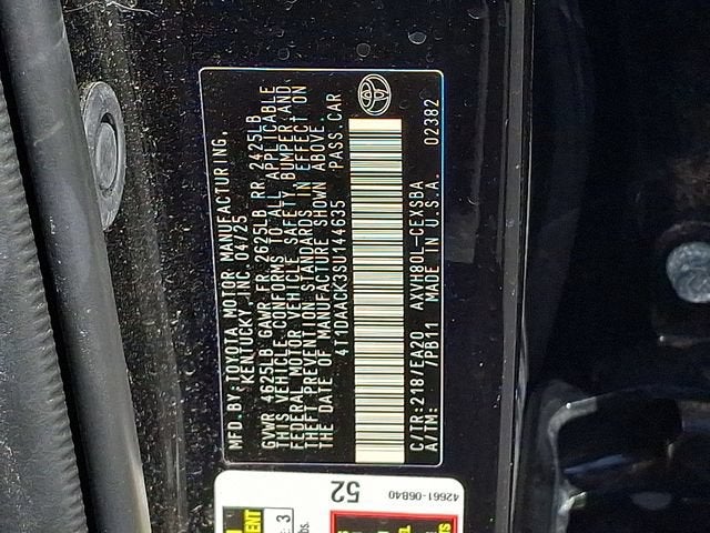 2025 Toyota Camry LE