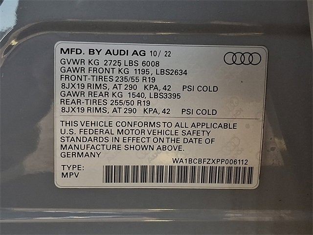 2023 Audi Q4 e-tron Premium Plus 40 RWD