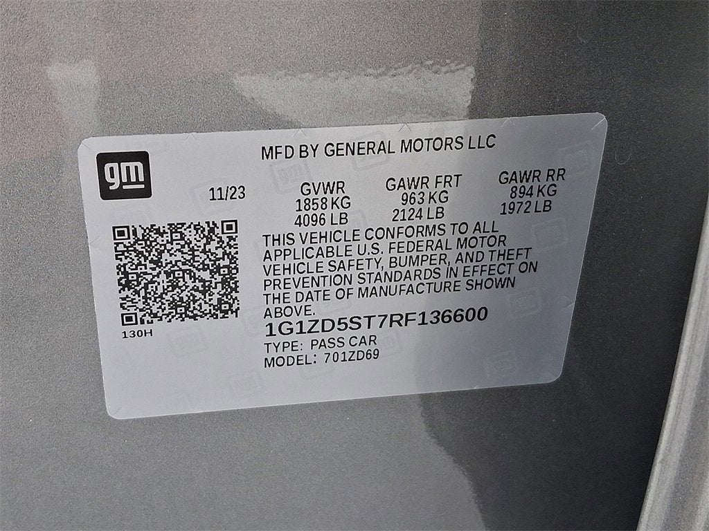 2024 Chevrolet Malibu 1LT