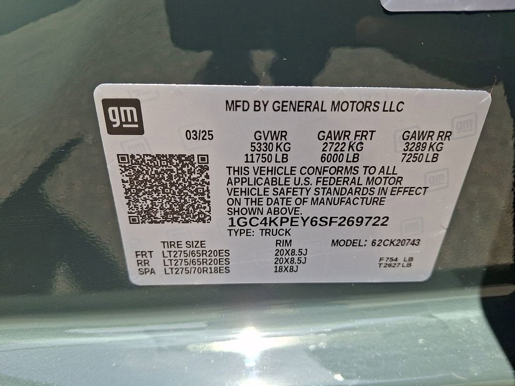 2025 Chevrolet Silverado 2500 HD LTZ