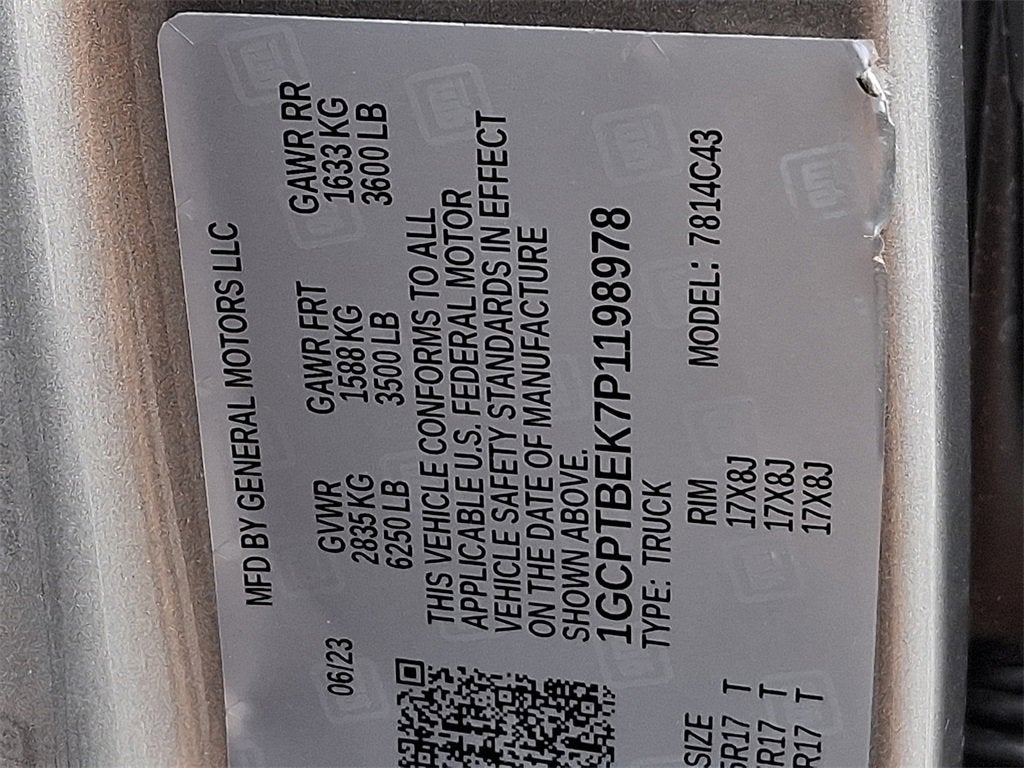 2023 Chevrolet Colorado WT