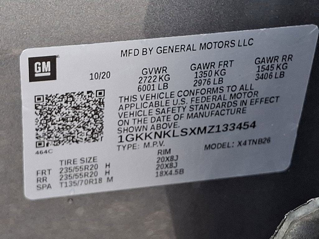 2021 GMC Acadia SLE