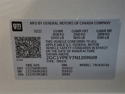 2022 Chevrolet Silverado 2500 HD LTZ