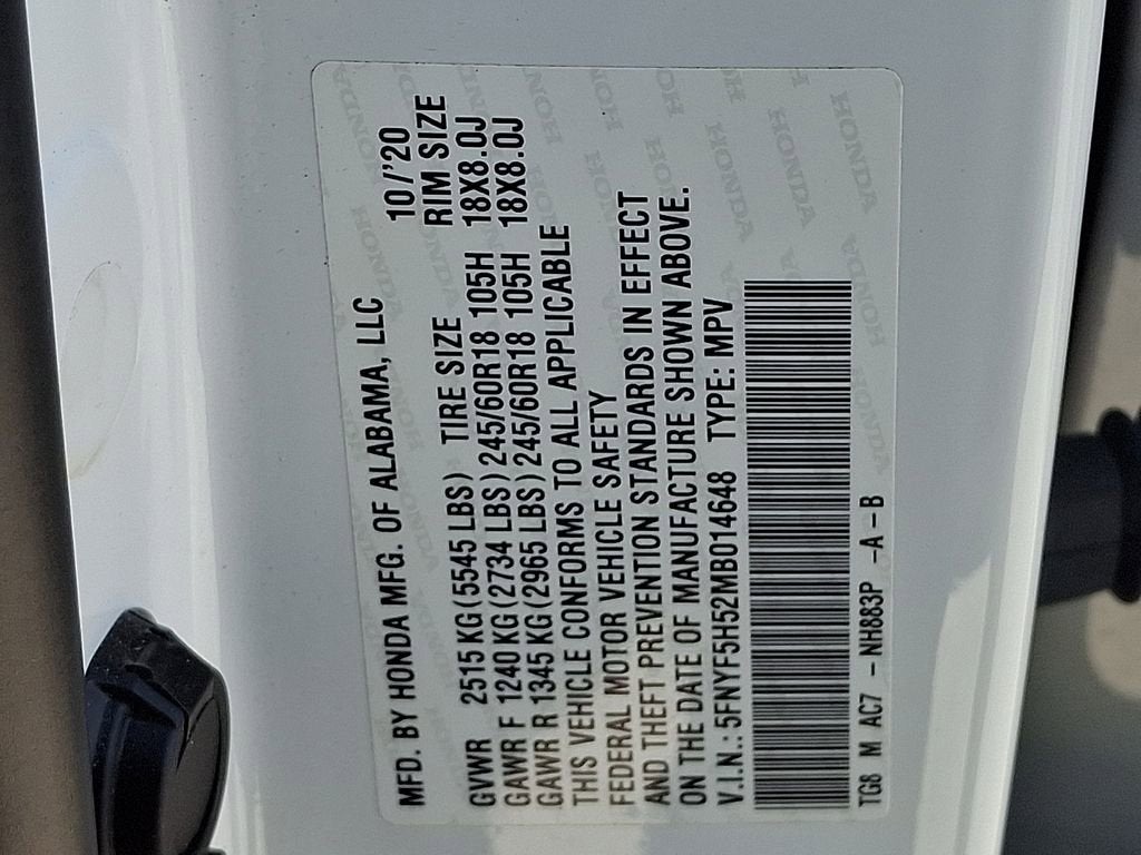 2021 Honda Pilot EX-L