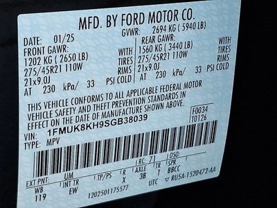 2025 Ford Explorer ST-Line