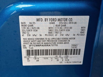 2025 Ford Maverick Lobo High