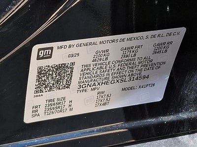 2025 Chevrolet Equinox LT