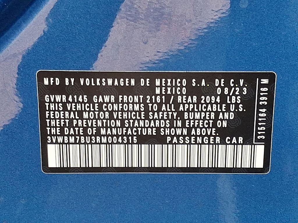 2024 Volkswagen Jetta 1.5T Sport