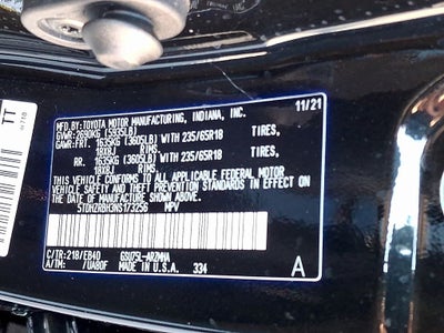 2022 Toyota Highlander XLE