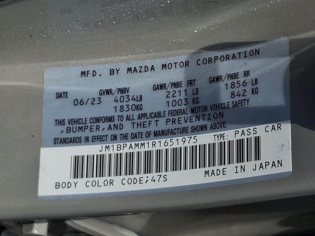 2024 Mazda Mazda3 2.5 S Premium Package Base