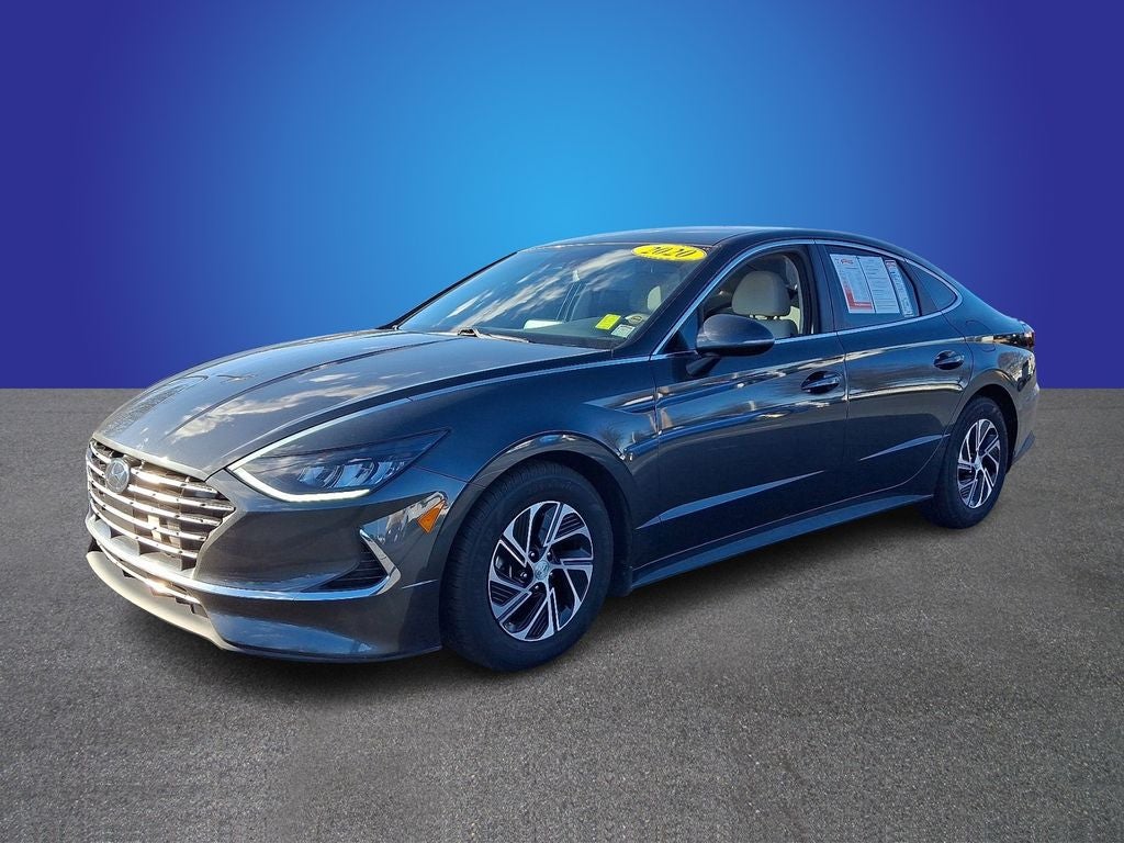 2020 Hyundai Sonata Hybrid Blue