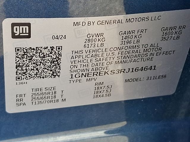 2024 Chevrolet Traverse FWD LS