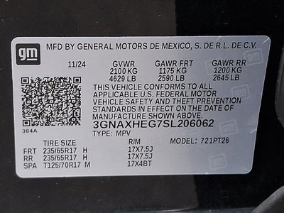 2025 Chevrolet Equinox FWD LT