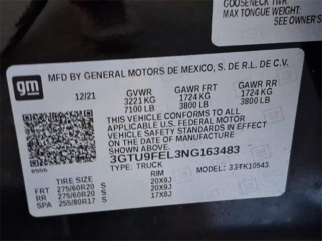 2022 GMC Sierra 1500 Limited 4WD Crew Cab Short Box Denali