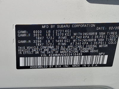 2025 Subaru Ascent Premium