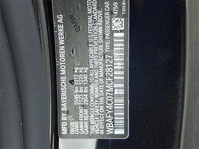 2021 BMW 8 Series xDrive